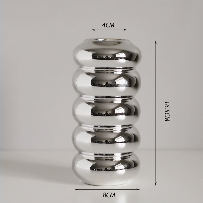 Tove - Vase Argent