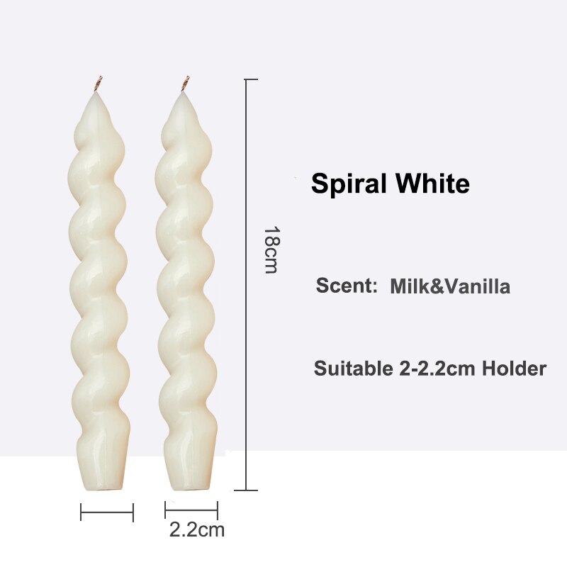 Paula - Spiral Candle
