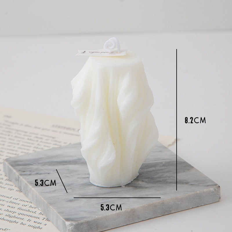 Julia - Geometric Wave Candle
