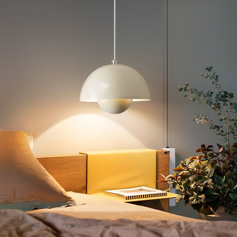 Cöme - Chrome Mushroom Pendant Lamp