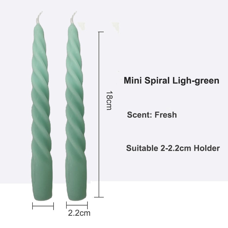 Paula - Spiral Candle
