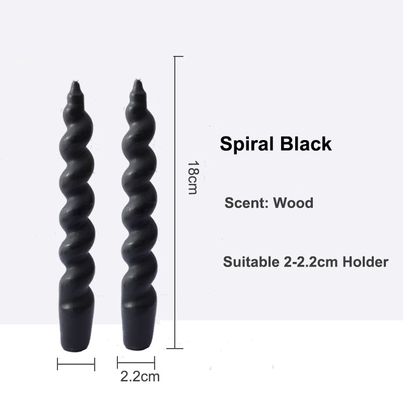 Paula - Spiral Candle