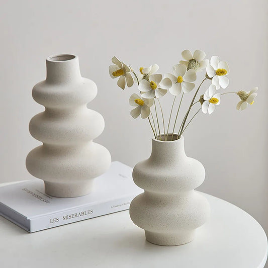 Elis - Ceramic Organic Vase