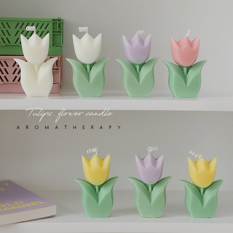 Sune - Bougie Tulipe