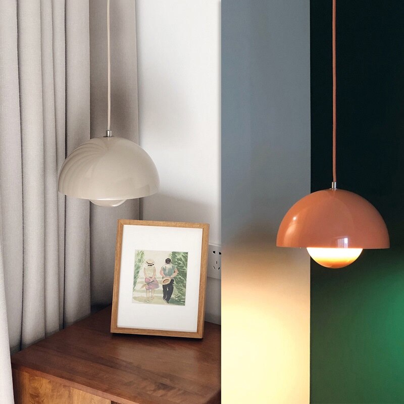 Cöme - Chrome Mushroom Pendant Lamp