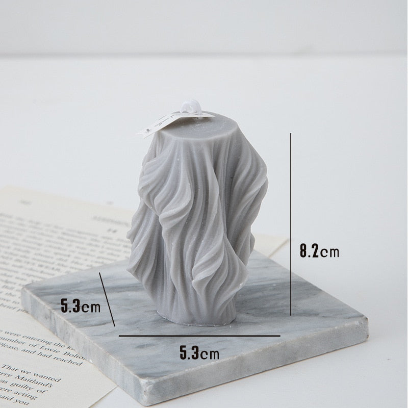 Julia - Geometric Wave Candle
