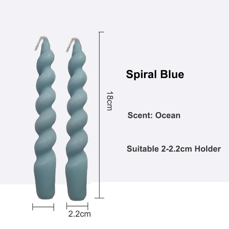 Paula - Spiral Candle