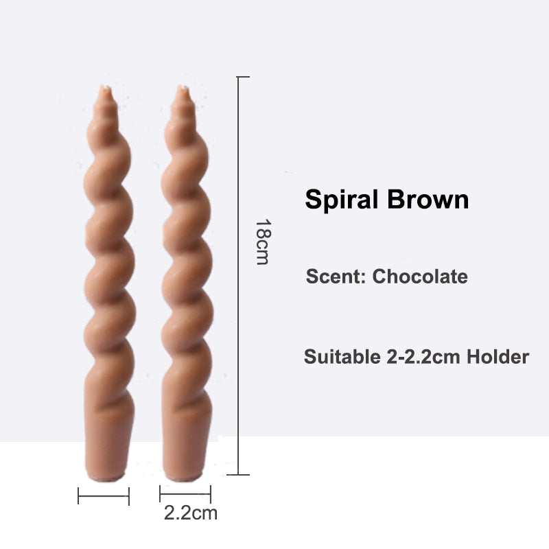 Paula - Spiral Candle