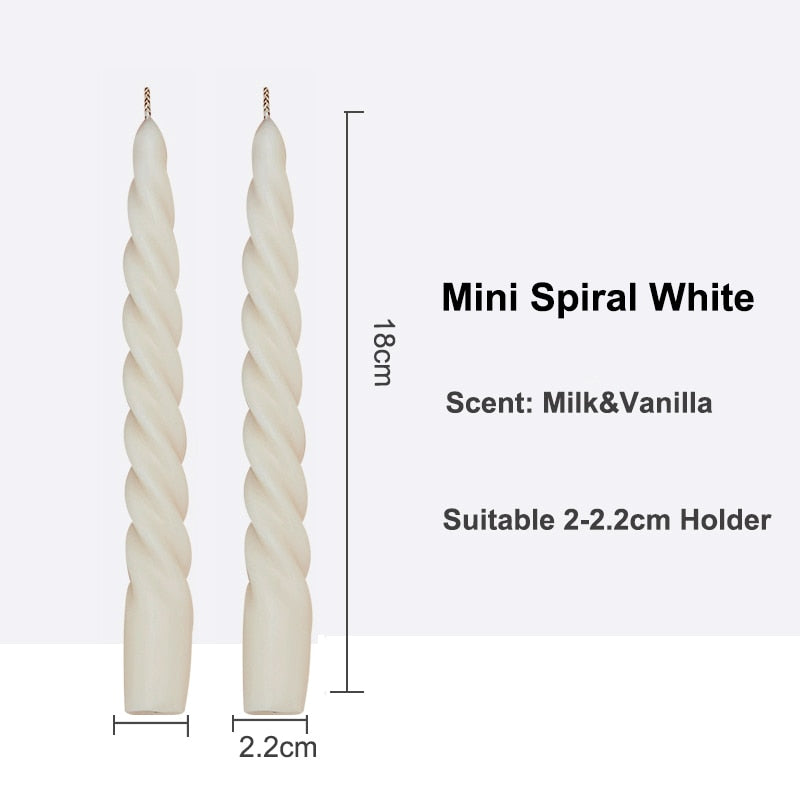Paula - Spiral Candle