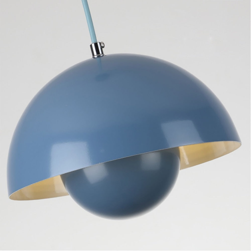 Cöme - Chrome Mushroom Pendant Lamp