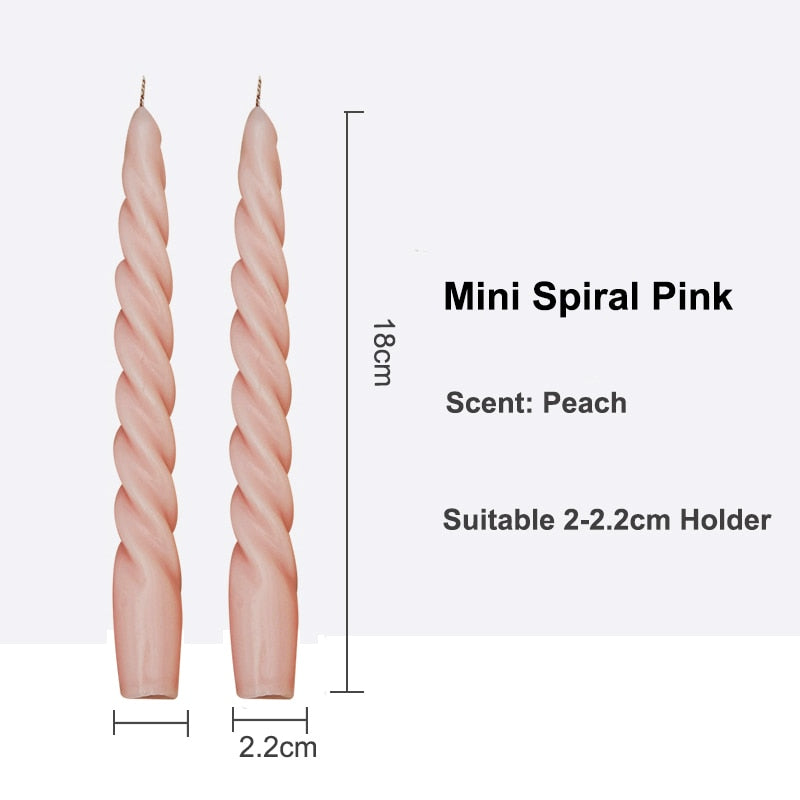 Paula - Spiral Candle