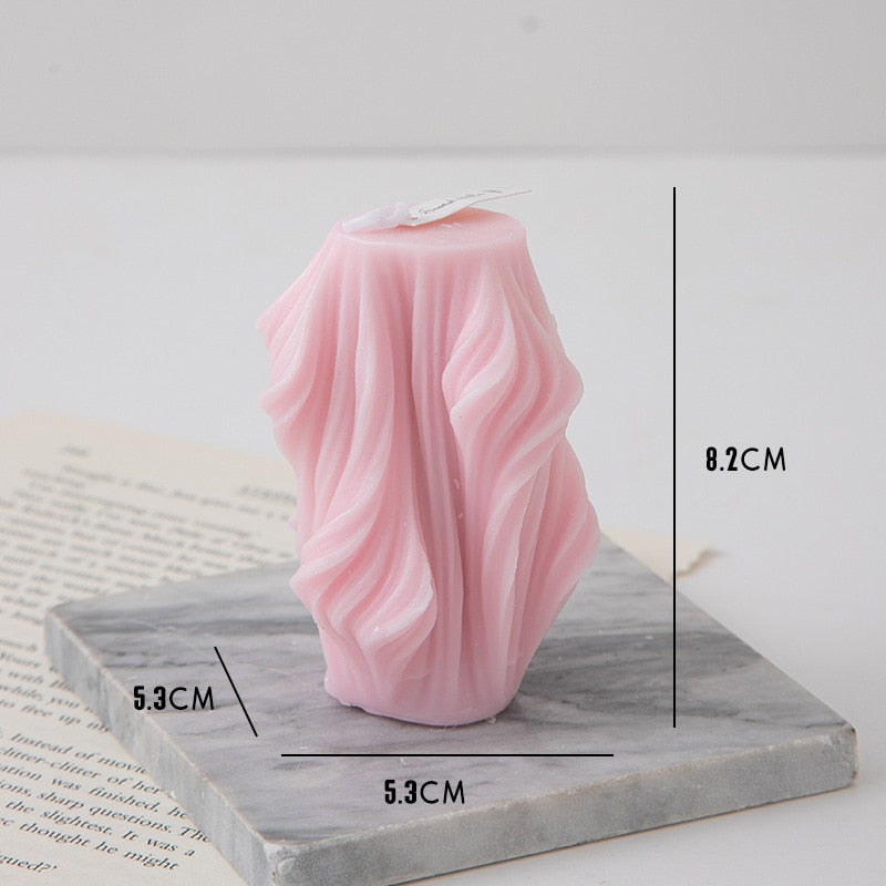 Julia - Geometric Wave Candle