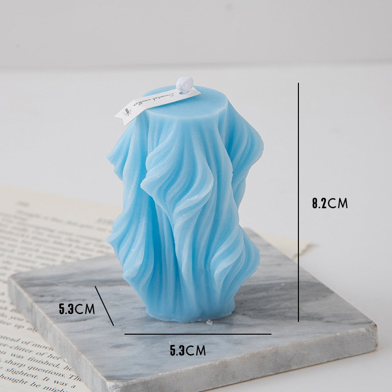 Julia - Geometric Wave Candle
