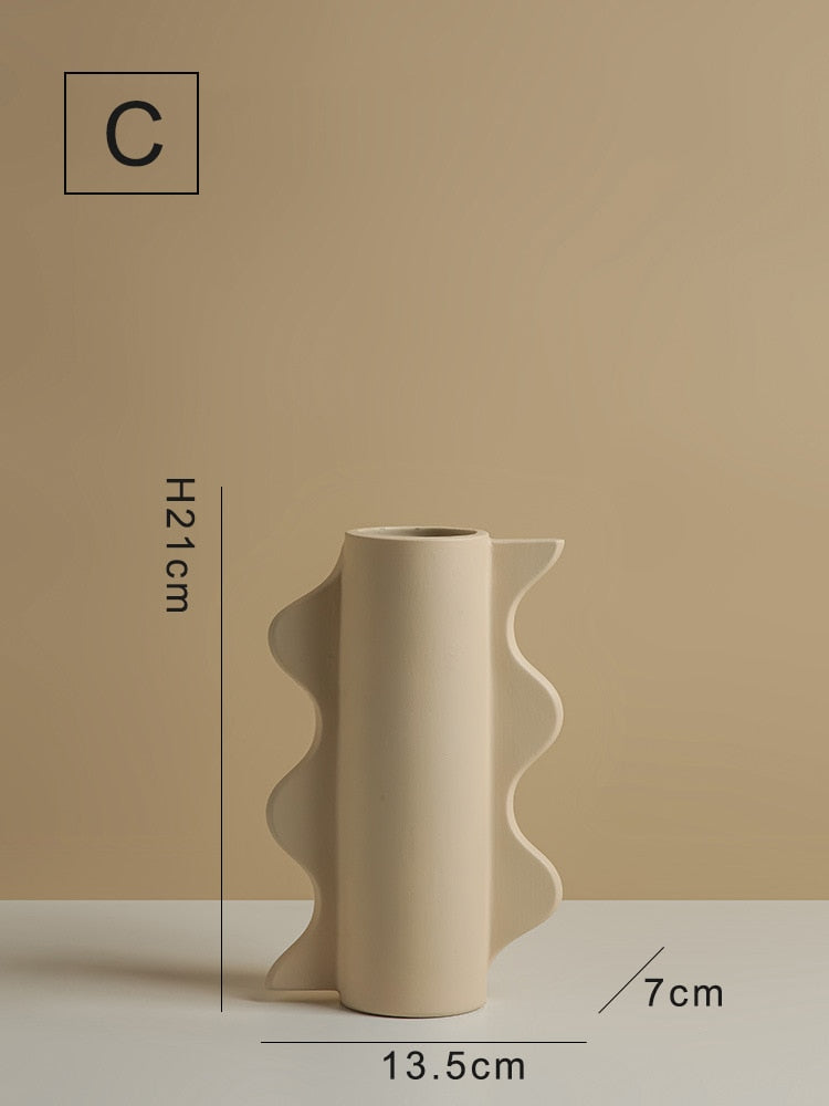 Märta - Vase Géométrique