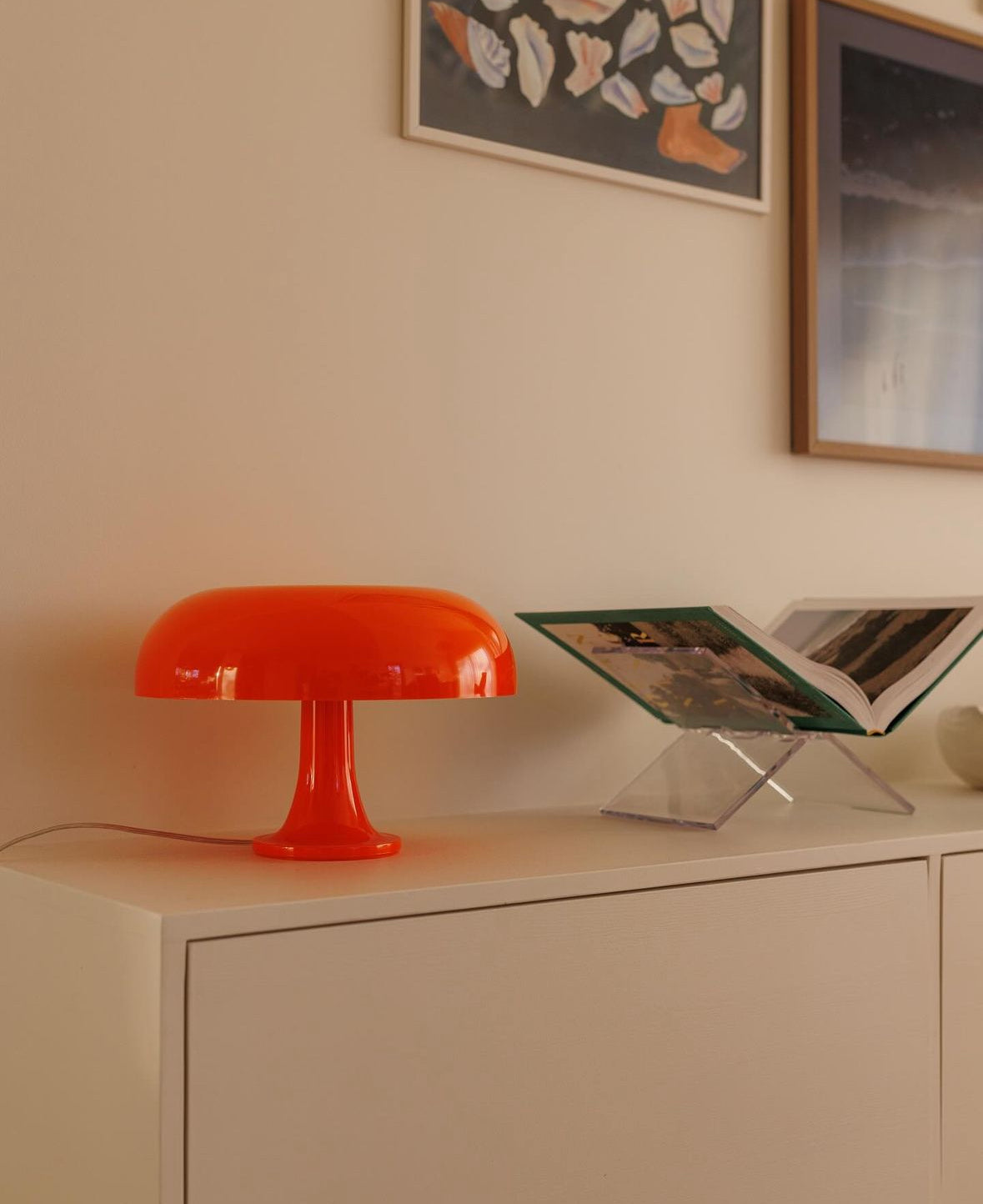 Östen - Mushroom Orange Lamp