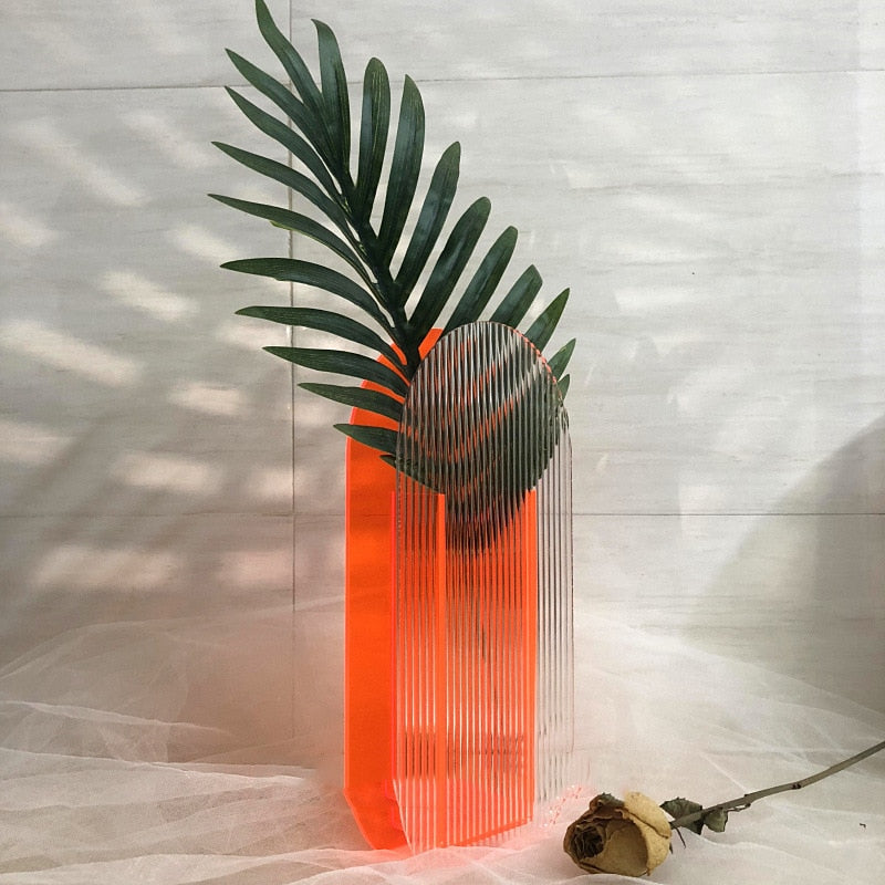 Ida - Acrylic Colorful Vase